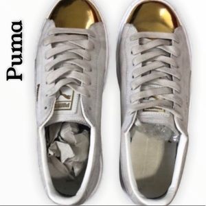 🛑 PUMA METALLIC GOLD